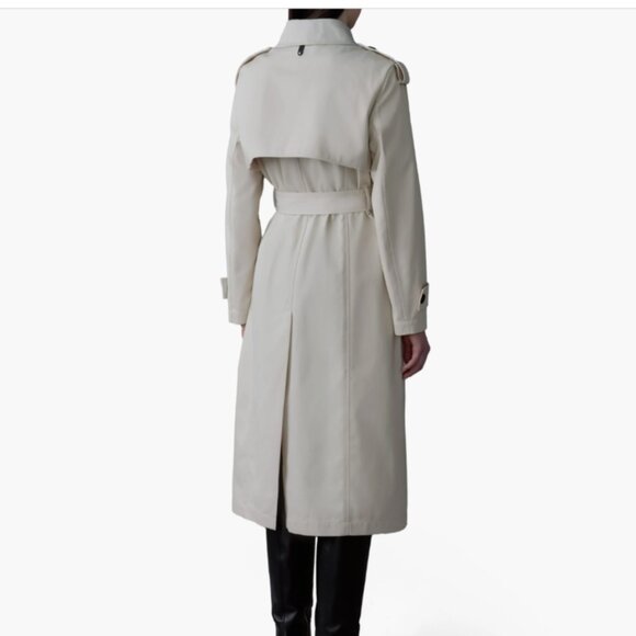 Mackage Akili Water Repellent Trench Coat - Picture 6 of 13